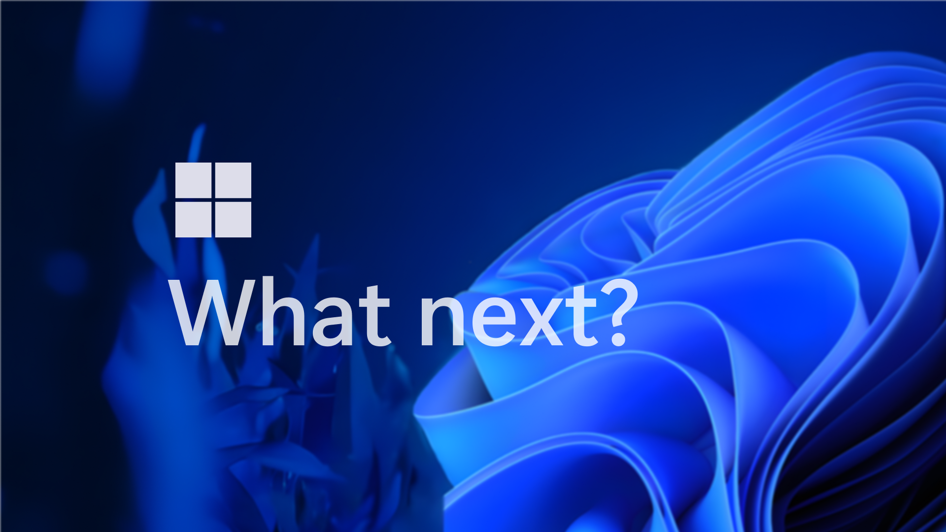 Windows 11 Bloom as seen in commercial
